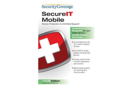 Securitycoverage Inc Secureit Mobile Family Esd - TechSupplyShop.com