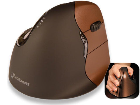 Evoluent Vertical Mouse Right Hand Wireless, Small - TechSupplyShop.com