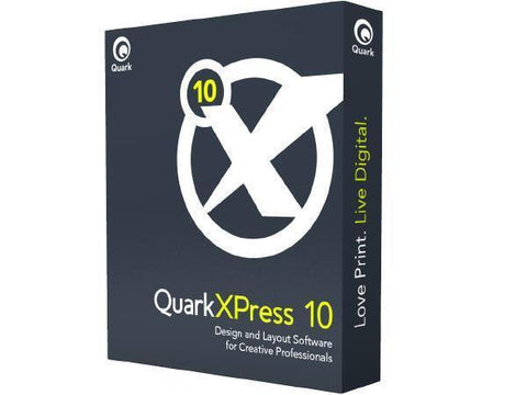 Quark Software Inc Quarkxpress 10 Single User Mac/win Esd - TechSupplyShop.com
