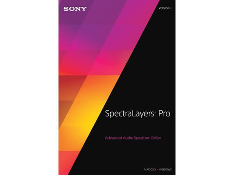 Sony Creative Software Inc Spectralayers Pro 3 Esd - TechSupplyShop.com