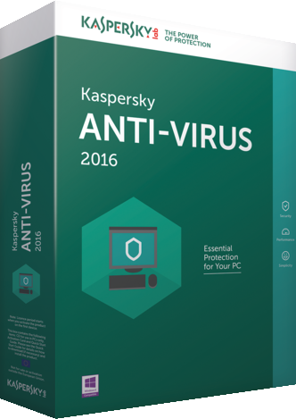 Kaspersky Anti Virus 2016 1 Year / 1 PC