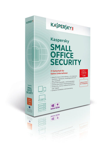 Kaspersky Lab Kaspersky Small Office Security - ( v. 3.0 ) - subscription license ( 1 year ) - 25 workstations, 25 devices, 3 file servers - TechSupplyShop.com