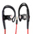 Beats By Dr. Dre Powerbeats In-Ear Stereo Headphones w/Inline Remote/Microphone, 3.5mm Jack (Black/Red) | Beats