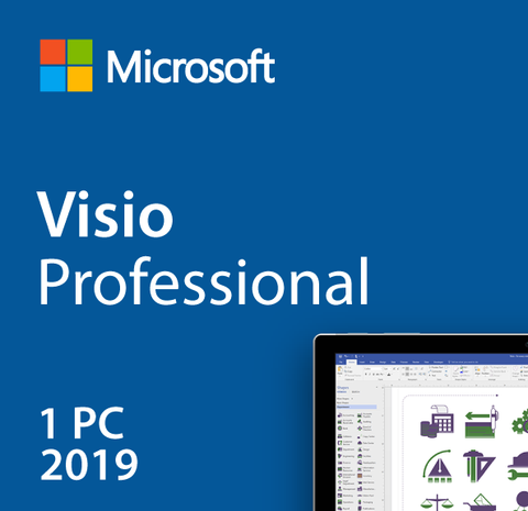 Microsoft Visio Professional 2019 License | Microsoft