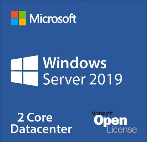 Microsoft Windows Server 2019 Datacenter 2 Cores Open License