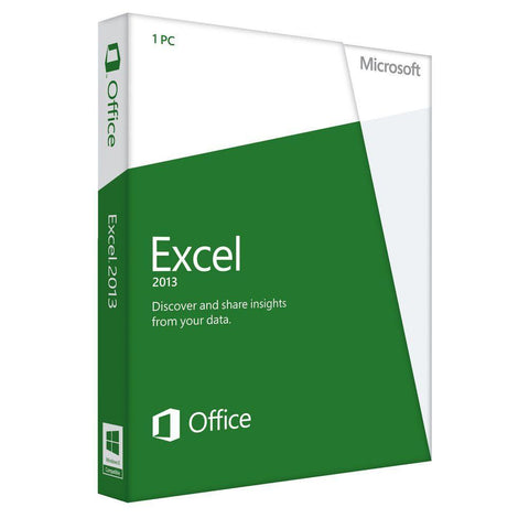 Microsoft Excel 2013 - Retail Box (Home Use - Non Commerical) - TechSupplyShop.com - 1