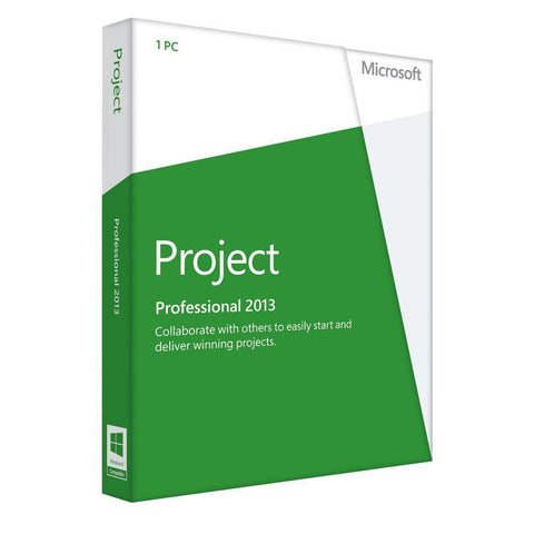 Microsoft Project 2013 Professional Retail Box for GSA #1 | Microsoft