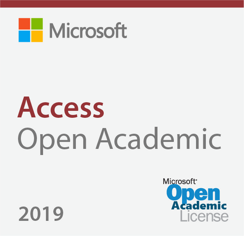 Microsoft Access 2019 Open Academic | Microsoft