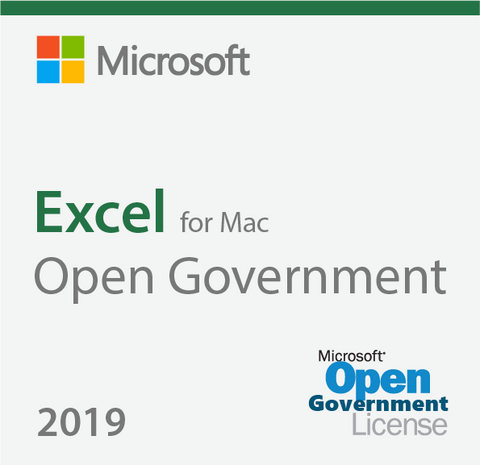 Microsoft Excel 2019 For Mac Open Government | Microsoft