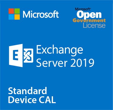 Microsoft Exchange Server 2019 Standard Device CAL - Open Government
