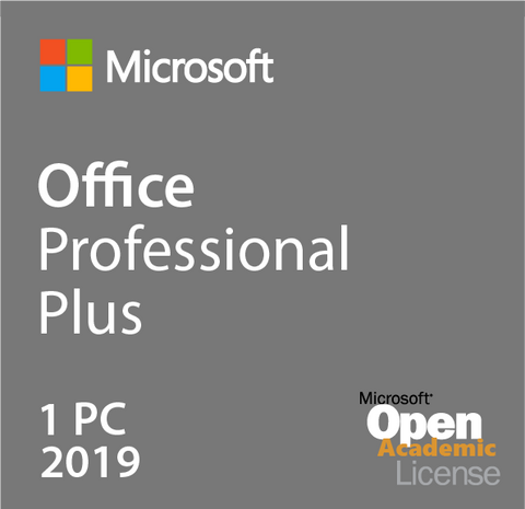 Microsoft Office Professional Plus 2019 - Open Academic | Microsoft