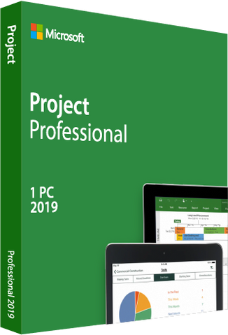 Microsoft Project 2019 Professional Download Medialess