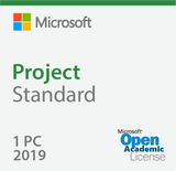Microsoft Project Standard 2019 - Open Academic | Microsoft