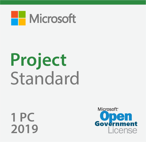 Microsoft Project Standard 2019 Open Government | Microsoft