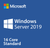 Microsoft Windows Server 2019 Standard 16 Core | Microsoft