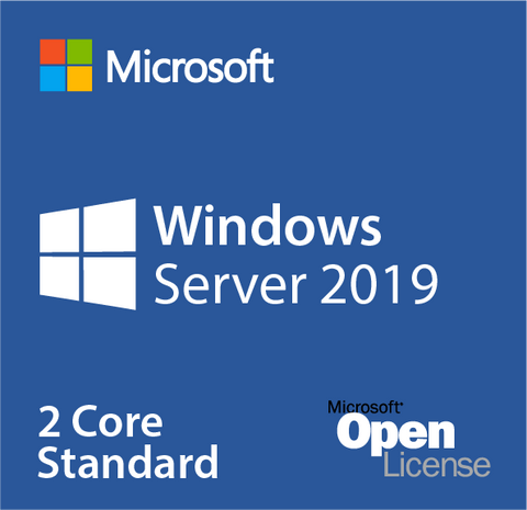 Microsoft Windows Server 2019 Standard Core Open License - 2 Cores | Microsoft