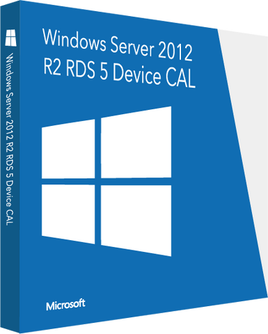Microsoft Windows Server 2012 R2 5 RDS Device CALs Academic | Microsoft
