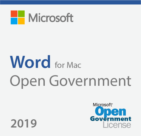 Microsoft Word 2019 for Mac - Open Government | Microsoft