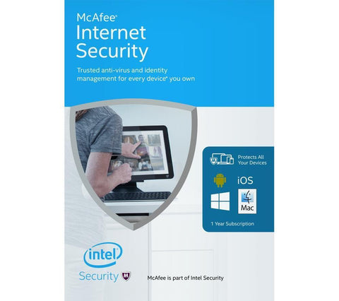 McAfee Internet Security 2016 - 3 PCs - TechSupplyShop.com