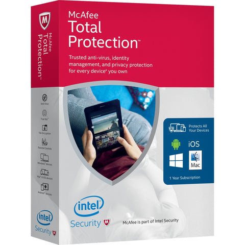 (Renewal) Mcafee Total Protection - 3 PC - License - TechSupplyShop.com