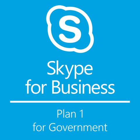 Microsoft Skype For Business Online (plan 1) Gover