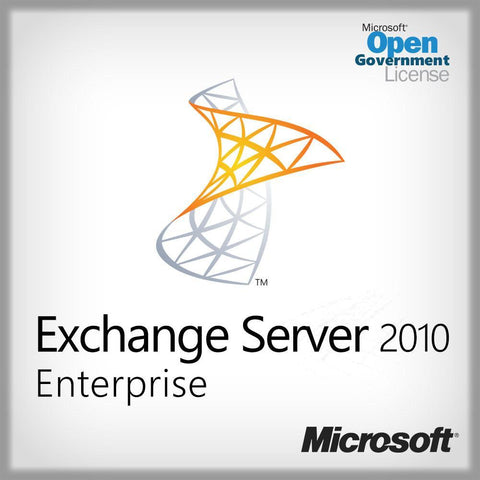 Microsoft Exchange Server 2010 Enterprise Open Gov License | Microsoft