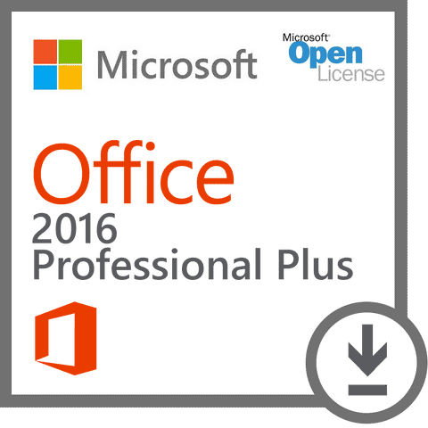 Microsoft Office Professional Plus 2016 Download Link and Key 1 PC - TechSupplyShop.com