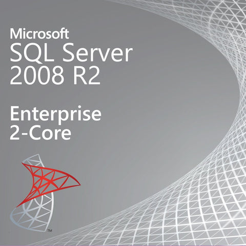 Microsoft SQL Server 2008 R2 Enterprise 2 Core License | Microsoft
