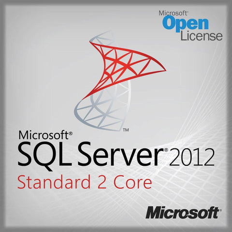 Microsoft SQL Server 2012 Standard 2 Core Edition