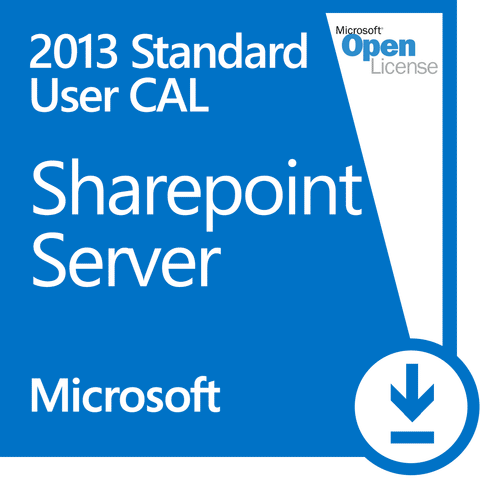 Microsoft SharePoint Server 2013 Standard CAL License 1 User CAL