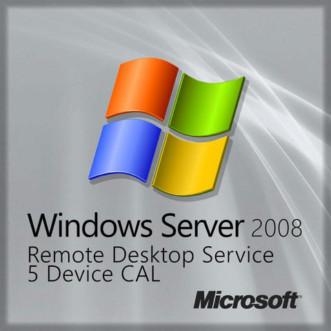 Microsoft Windows Server 2008 Remote Desktop Service 5 DEVICE CAL | Microsoft