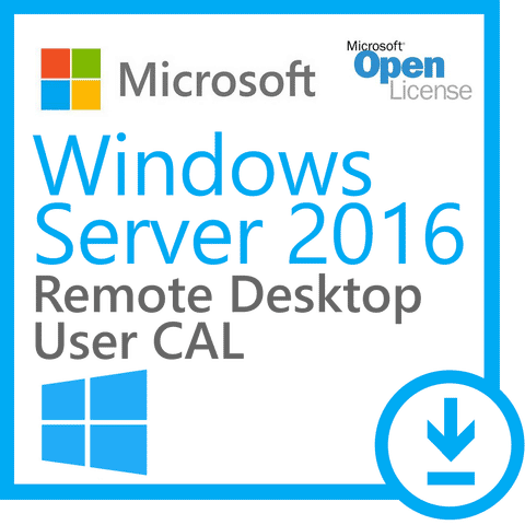 Microsoft Windows Server 2016 Remote Desktop Services 1-User Cal