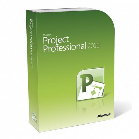 Microsoft Project Professional 2010 1 PC License - TechSupplyShop.com