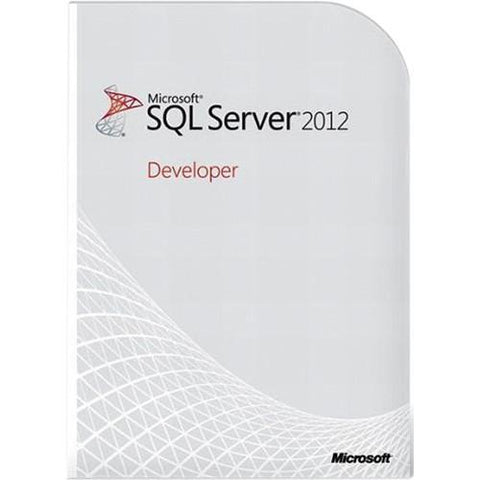 Microsoft SQL Server 2012 Developer Edition Retail Box