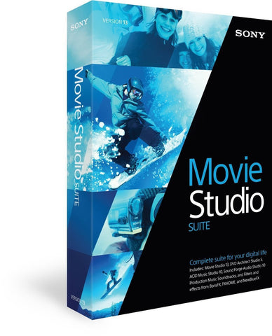 Sony Movie Studio 13 Suite - TechSupplyShop.com