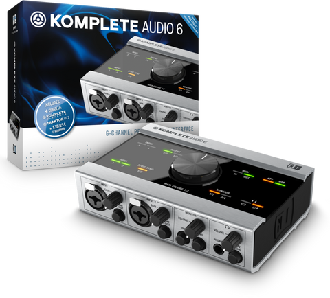 Komplete Audio 6: 6-Channel Premium Audio Interface | Native Instruments