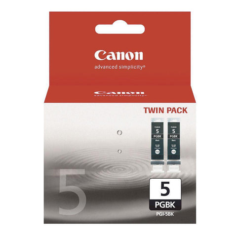 Canon 5 Black Twin Pack