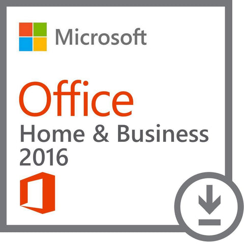 Microsoft Office Home and Business 2016 License - 1 pc - TechSupplyShop.com - 2