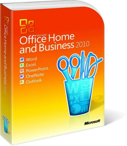 Microsoft Office Home and Business 2010 - Box Pack - 32/64 Bit - License - TechSupplyShop.com - 1