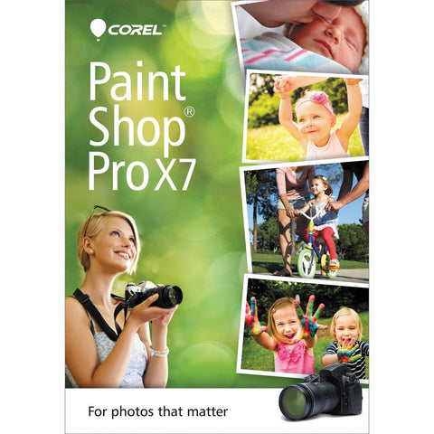 Corel PaintShop Pro X7 - PC - 1 user - License - TechSupplyShop.com