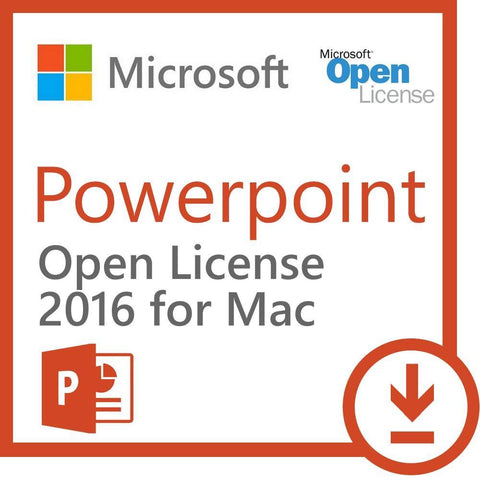 Microsoft Powerpoint 2016 for Mac - Open License - TechSupplyShop.com - 1