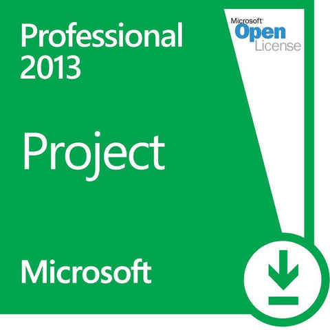 Microsoft Project Professional 2013 Open License - TechSupplyShop.com