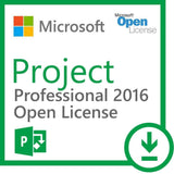 Microsoft Project 2016 Professional w/ Software Assurance- Open License