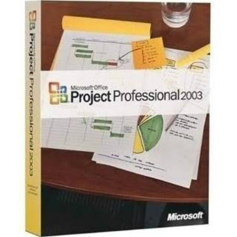 Microsoft Project 2003 Professional Retail Box - TechSupplyShop.com