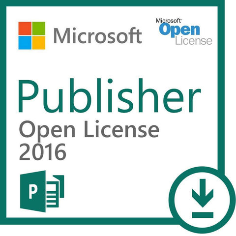 Microsoft Publisher 2016 License | Microsoft