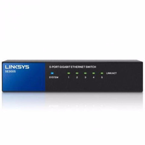 Linksys 5-port Gigabit Metal Ethernet Switch
