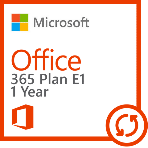(Renewal) Microsoft Office 365  (Plan E1) - 1 Year Subscription | Microsoft