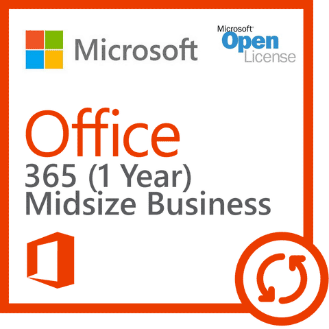 (Renewal) Microsoft Office 365 Midsize Business 1 seat - Open License | Microsoft