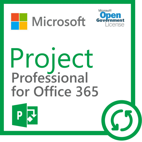 (Renewal) Microsoft Office Project Professional for Office 365 - Open Gov | Microsoft