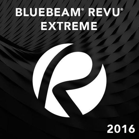Bluebeam Revu eXtreme 2016.5 - 1 seat (Tier 1-4 seats)